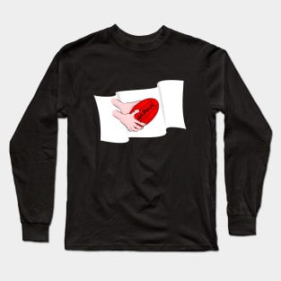 Japan Rugby Flag Long Sleeve T-Shirt